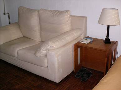 Beispiel Wohnzimmer Privatunterkunft, Porto Sprachreisen