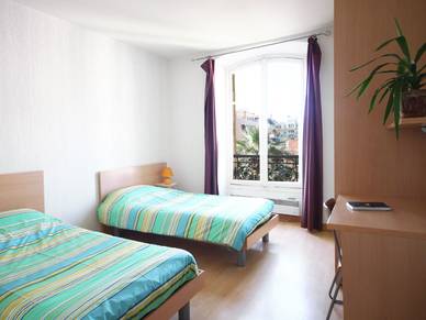 Doppelzimmer in Nizza - Residenz der Französisch Sprachschule